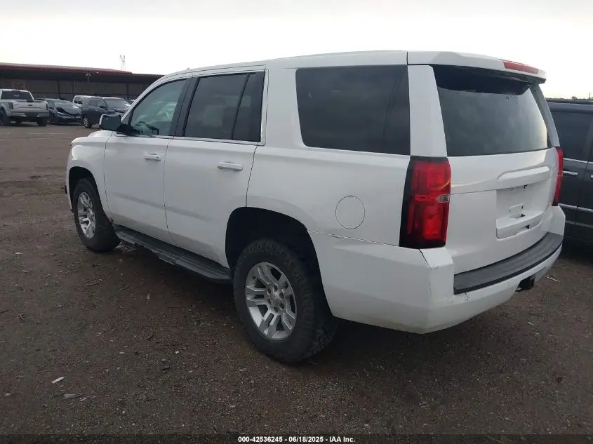 2015 CHEVROLET TAHOE COMMERCIAL FLEET