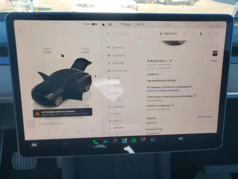 2023 TESLA MODEL Y   