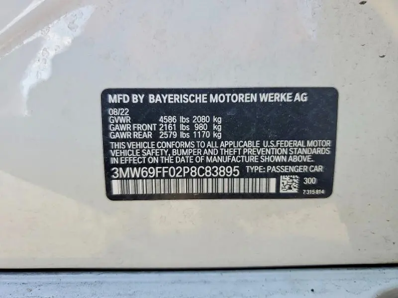 2023 BMW 330I   