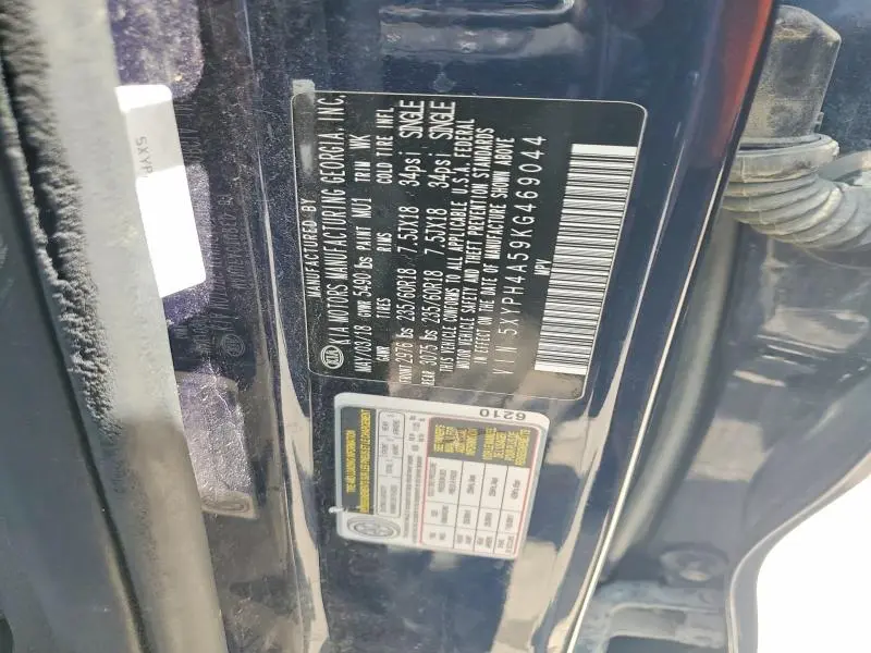 2019 KIA SORENTO EX V6  