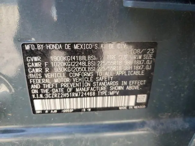 2024 HONDA HR-V SPORT  