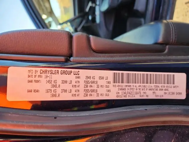 2012 JEEP GRAND CHEROKEE LAREDO  