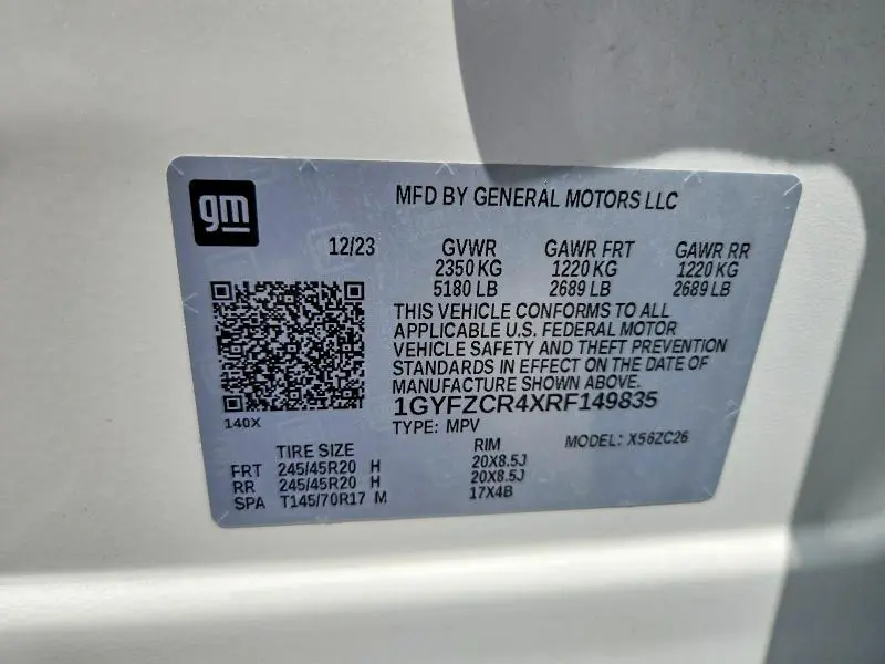 2024 CADILLAC XT4 PREMIUM LUXURY  