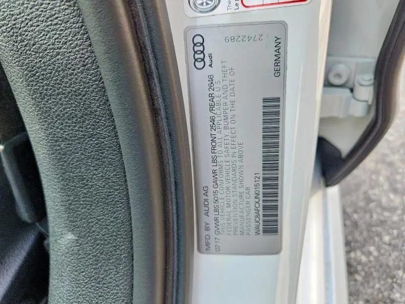 2018 AUDI A6 PREMIUM  