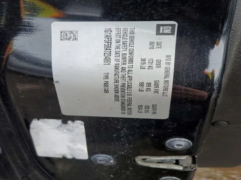 2010 CHEVROLET COBALT 2LT  