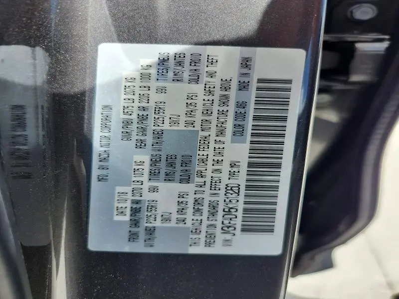 2019 MAZDA CX-5 GRAND TOURING  