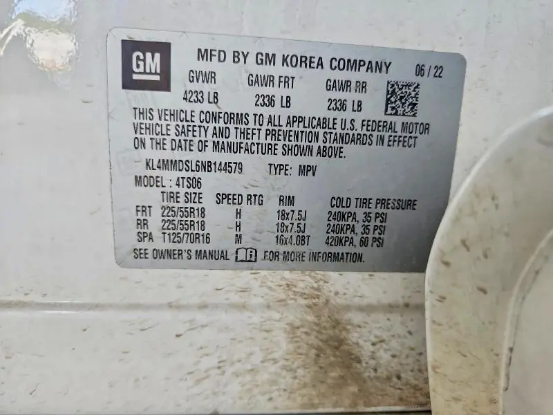 2022 BUICK ENCORE GX SELECT  