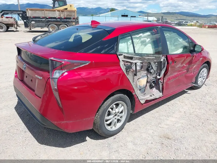 2017 TOYOTA PRIUS TWO