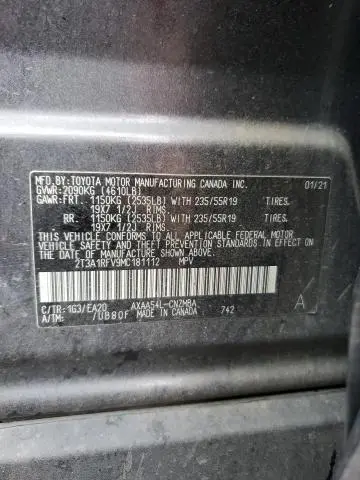 2021 TOYOTA RAV4 XLE PREMIUM