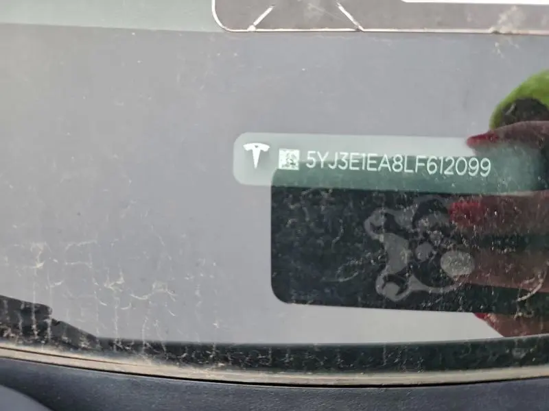 2020 TESLA MODEL 3   