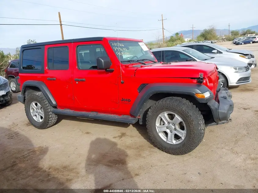 2022 JEEP WRANGLER UNLIMITED SPORT S 4X4