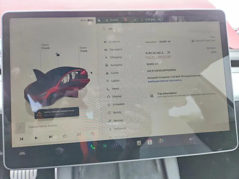 2023 TESLA MODEL 3   