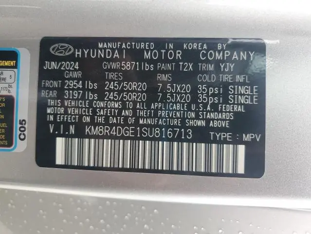 2025 HYUNDAI PALISADE SEL PREMIUM  