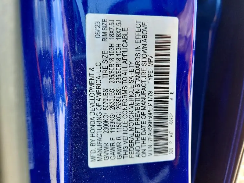 2023 HONDA CR-V SPORT  