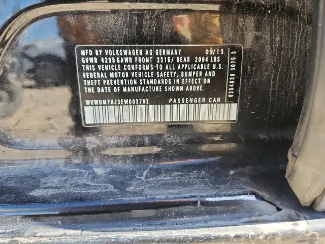 2014 VOLKSWAGEN GOLF   