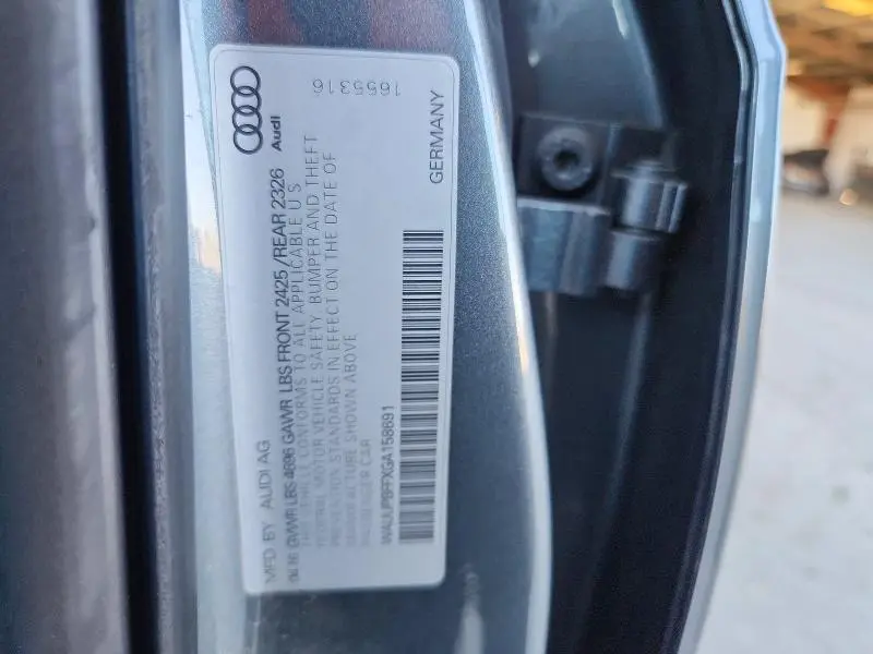 2016 AUDI A3 E-TRON PREMIUM  