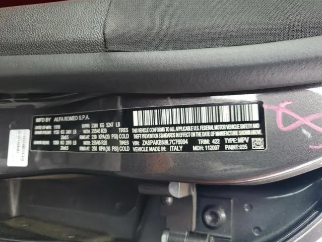 2020 ALFA ROMEO STELVIO TI  