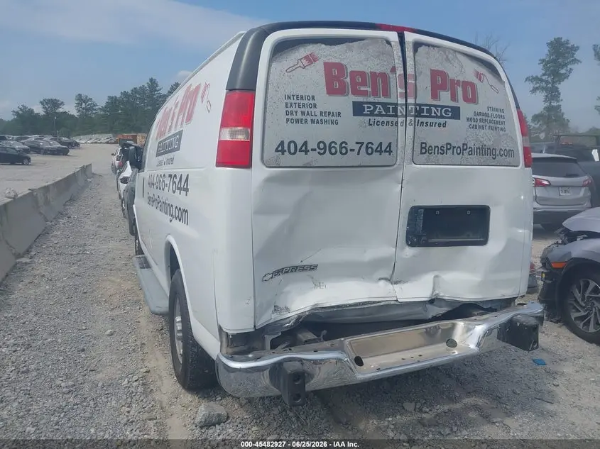 2018 CHEVROLET EXPRESS 2500 WORK VAN