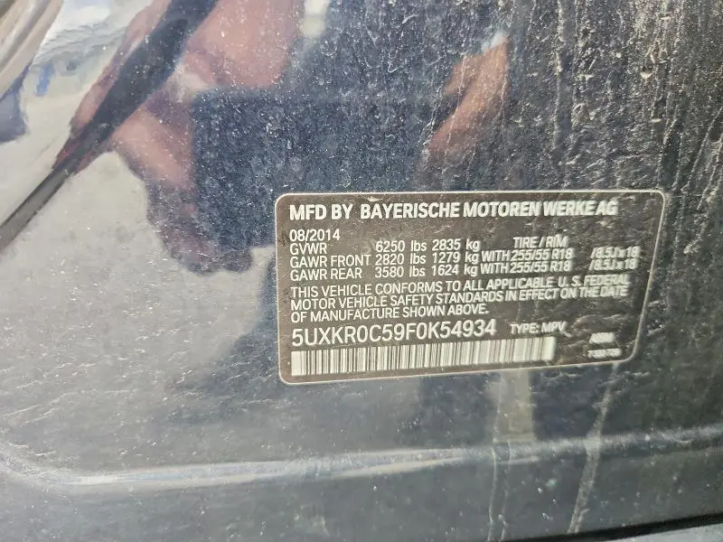 2015 BMW X5 XDRIVE35I  