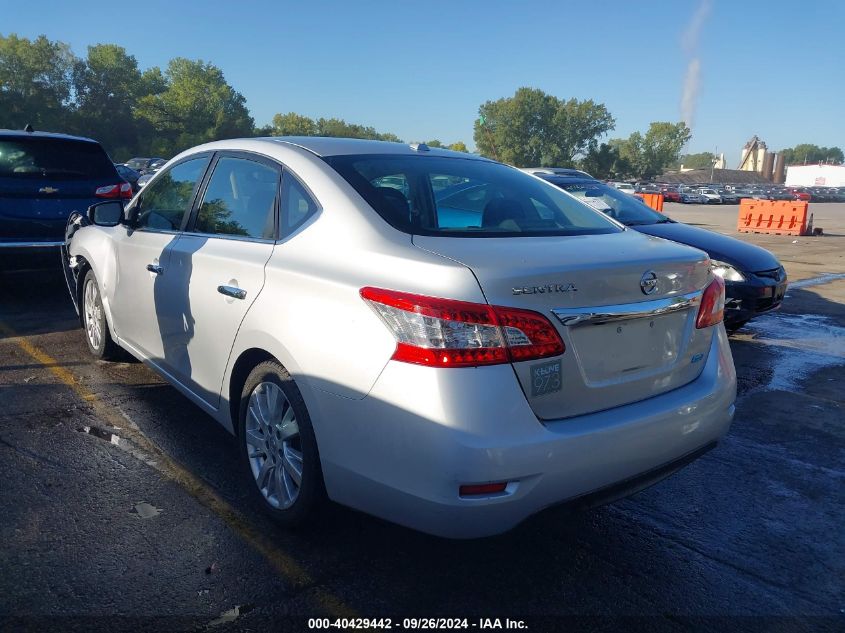 2013 NISSAN SENTRA SL