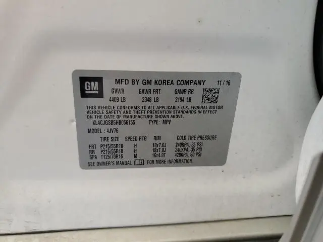 2017 BUICK ENCORE ESSENCE  