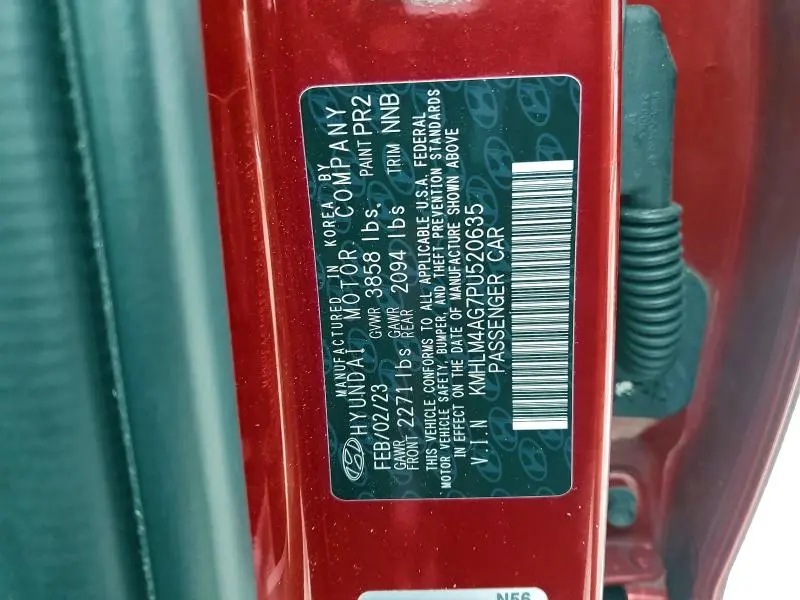 2023 HYUNDAI ELANTRA SEL  