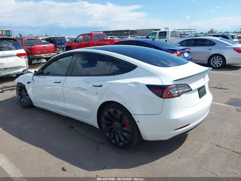 2022 TESLA MODEL 3 PERFORMANCE DUAL MOTOR ALL-WHEEL DRIVE
