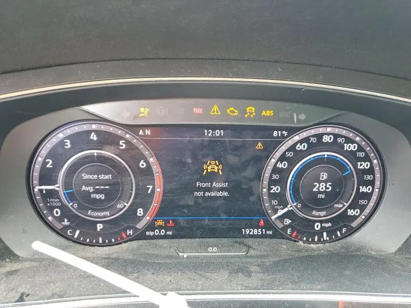 2019 VOLKSWAGEN TIGUAN SE/SEL/SEL R-LINE JET-BLACK/SE  