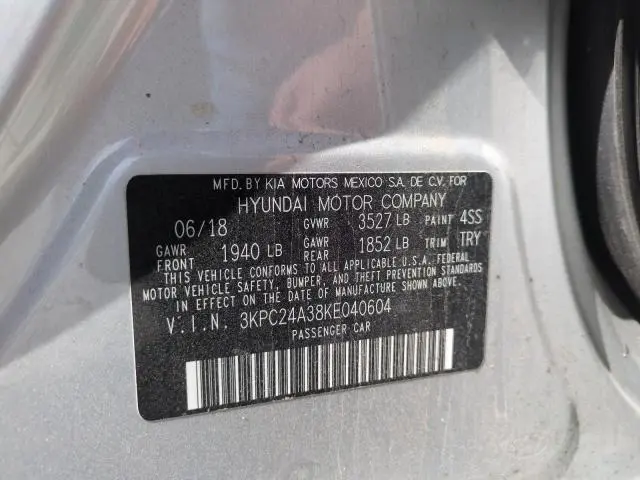 2019 HYUNDAI ACCENT SE  