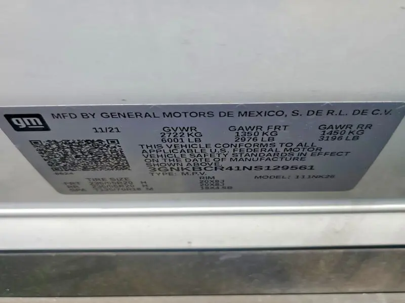 2022 CHEVROLET BLAZER 2LT  