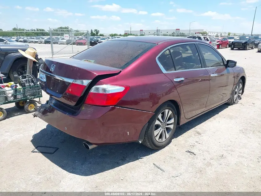 2013 HONDA ACCORD LX