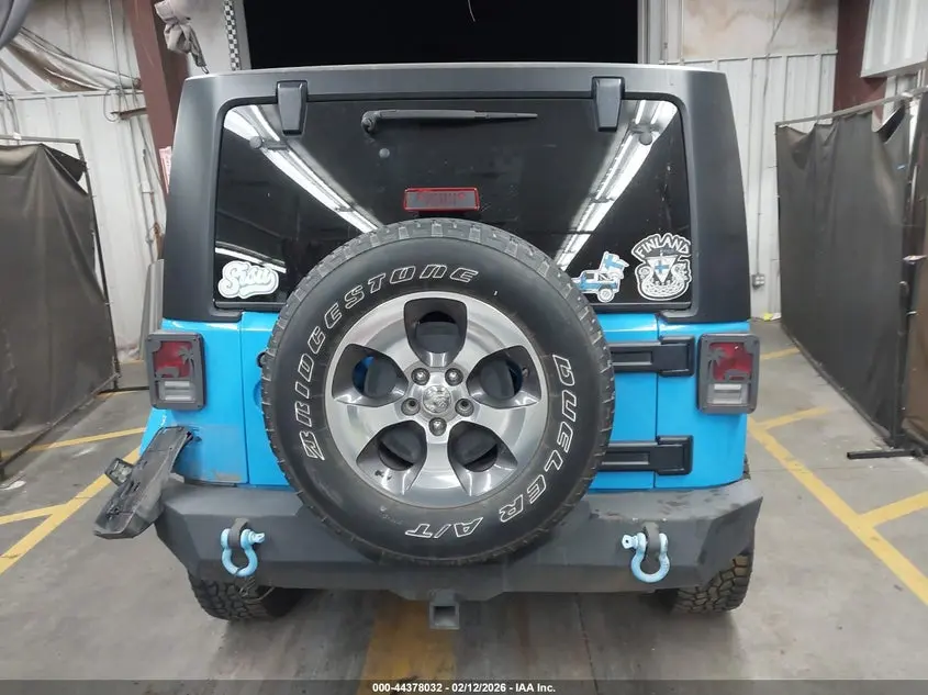 2017 JEEP WRANGLER SAHARA 4X4