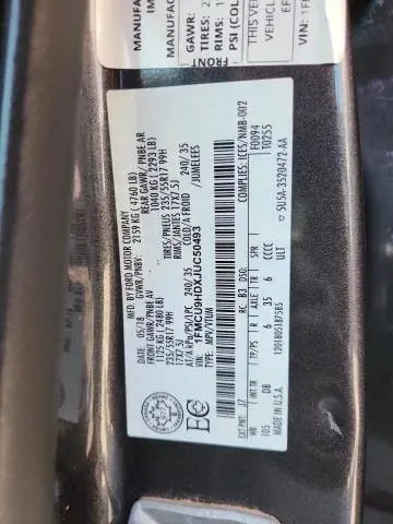 2018 FORD ESCAPE SEL  