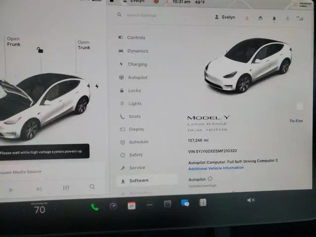 2021 TESLA MODEL Y   