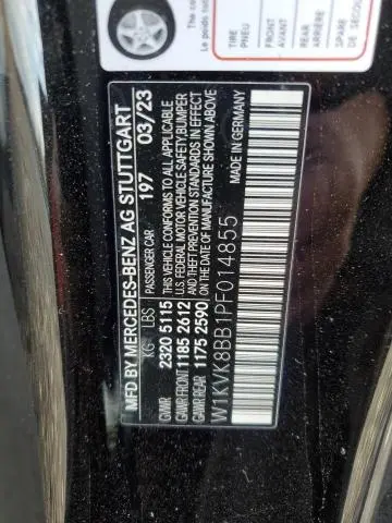 2023 MERCEDES-BENZ SL 63 AMG  