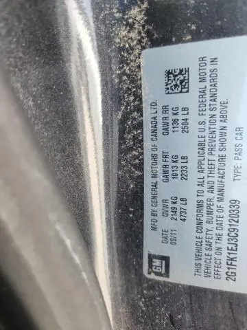 2012 CHEVROLET CAMARO 2SS  