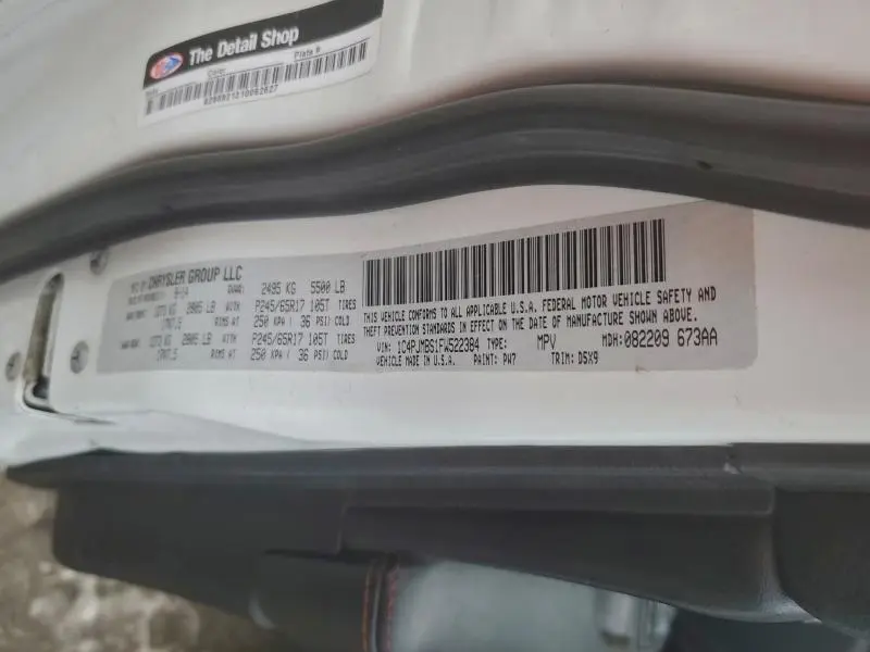 2015 JEEP CHEROKEE TRAILHAWK  