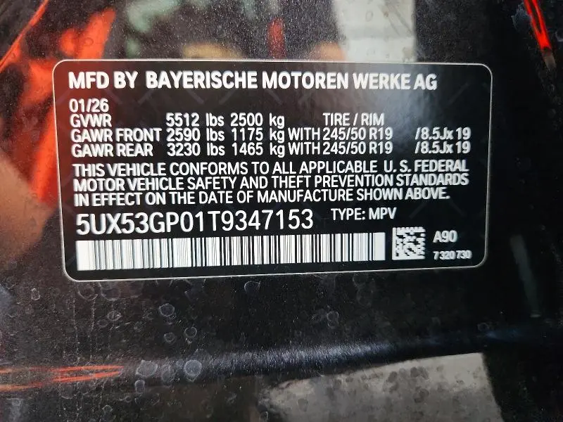 2026 BMW X3 30 XDRIVE  