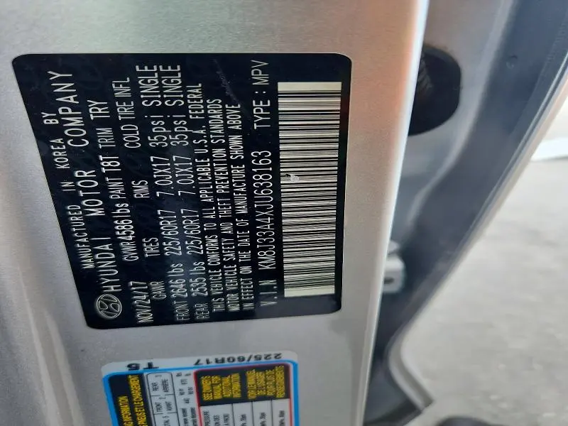 2018 HYUNDAI TUCSON SEL PLUS  