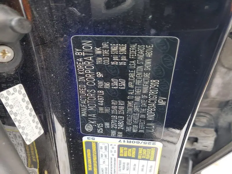 2016 KIA SPORTAGE LX  