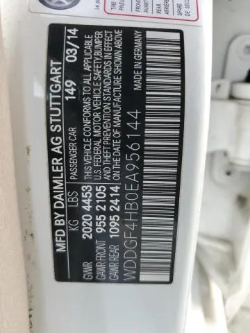 2014 MERCEDES-BENZ C 250  