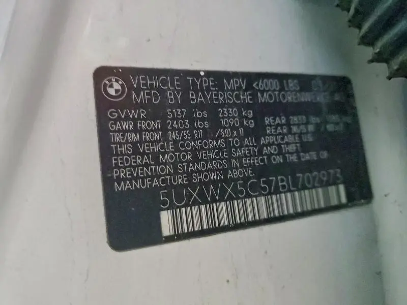 2011 BMW X3 XDRIVE28I  