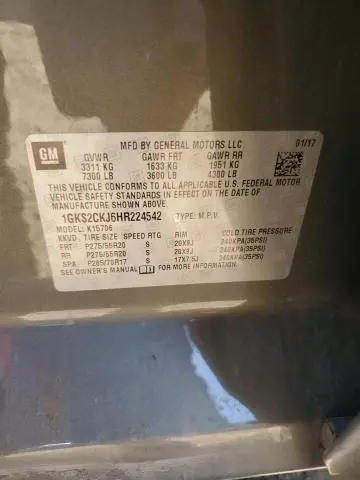 2017 GMC YUKON DENALI  