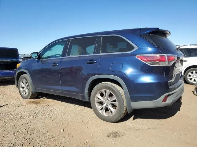 2014 TOYOTA HIGHLANDER LE  