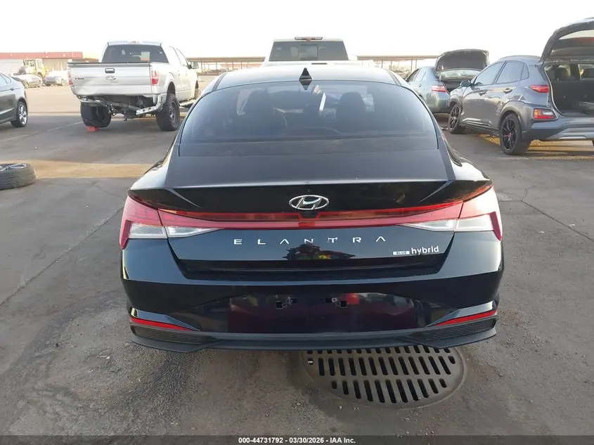2023 HYUNDAI ELANTRA HYBRID BLUE