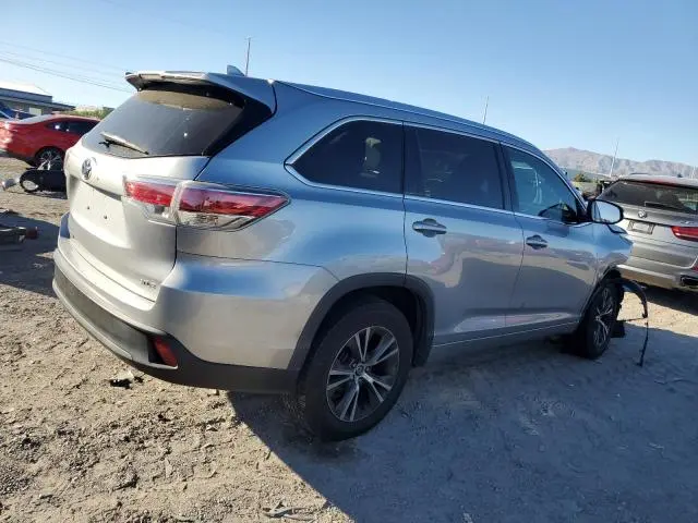 2016 TOYOTA HIGHLANDER XLE  