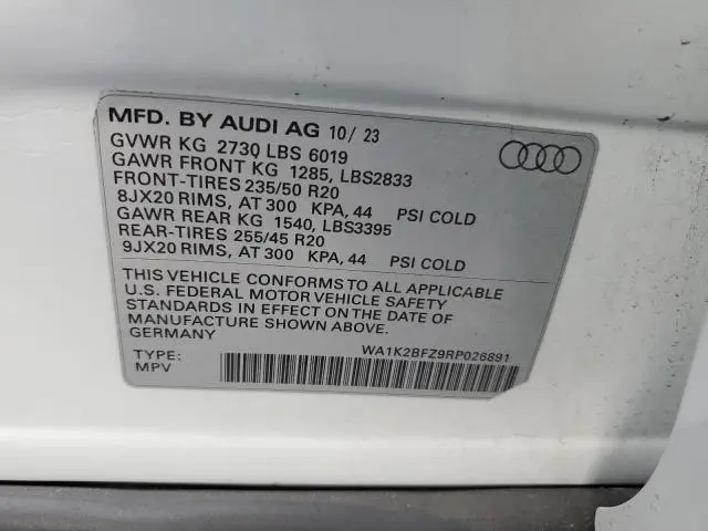 2024 AUDI Q4 E-TRON PREMIUM  