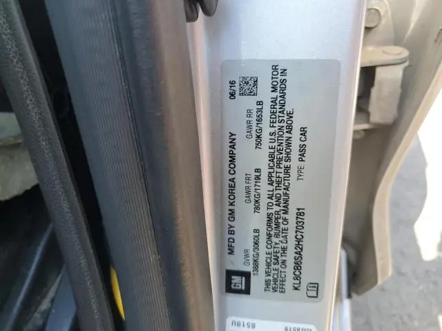 2017 CHEVROLET SPARK LS