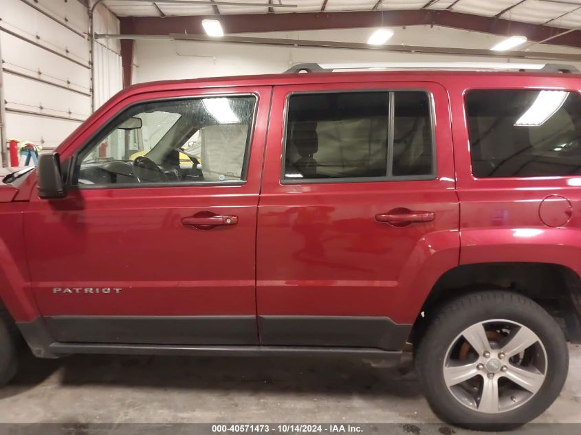 2016 JEEP PATRIOT HIGH ALTITUDE EDITION