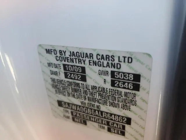 2010 JAGUAR XF PREMIUM  